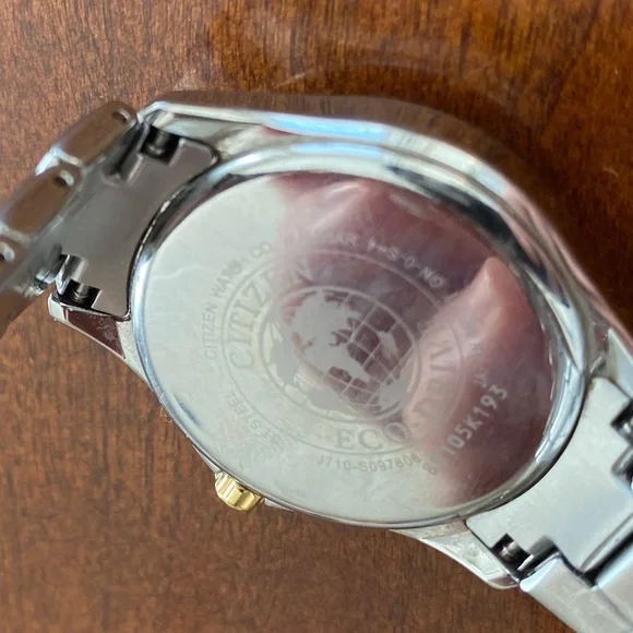 Citizen Eco-Drive Silhouette Women's Two-Tone Stainless Steel Crystal Watch - Picture 7 of 10